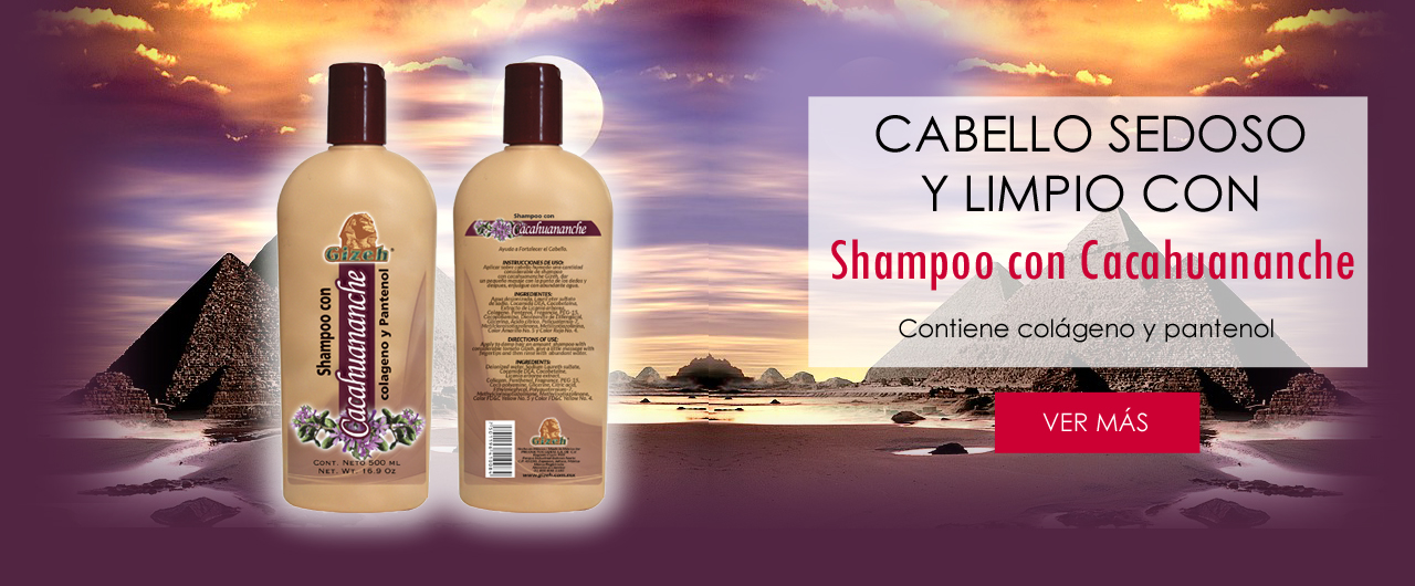 Shampoo con Cacahuananche - Cabello sedoso y limpio