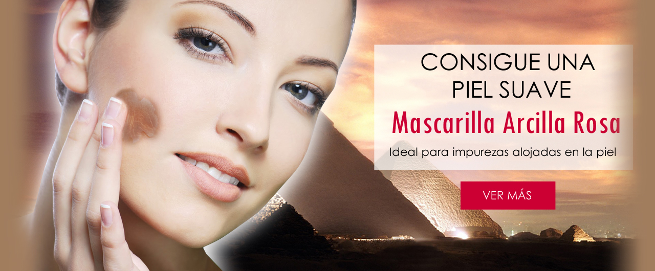 Mascarilla Arcilla Rosa - Consigue una piel suave